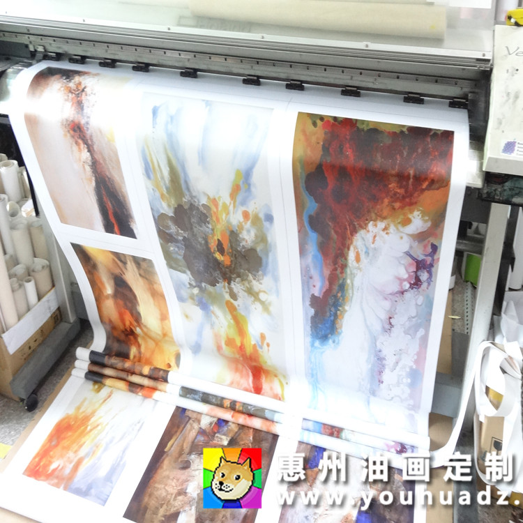 机喷油画 机喷油画