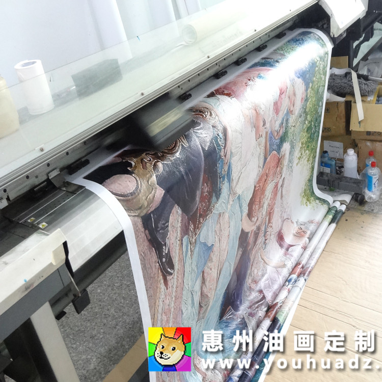 机喷油画 机喷油画
